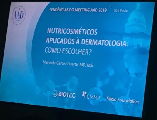 Momento de confraternização no evento Ecos do AAD 2019