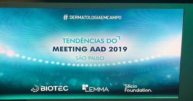 Momento de confraternização no evento Ecos do AAD 2019