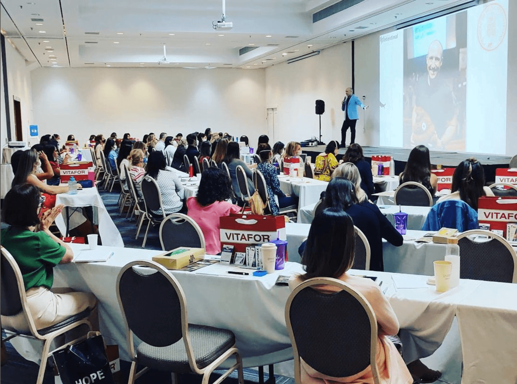 Momento do evento Modulação Intestinal, Dezembro de 2021