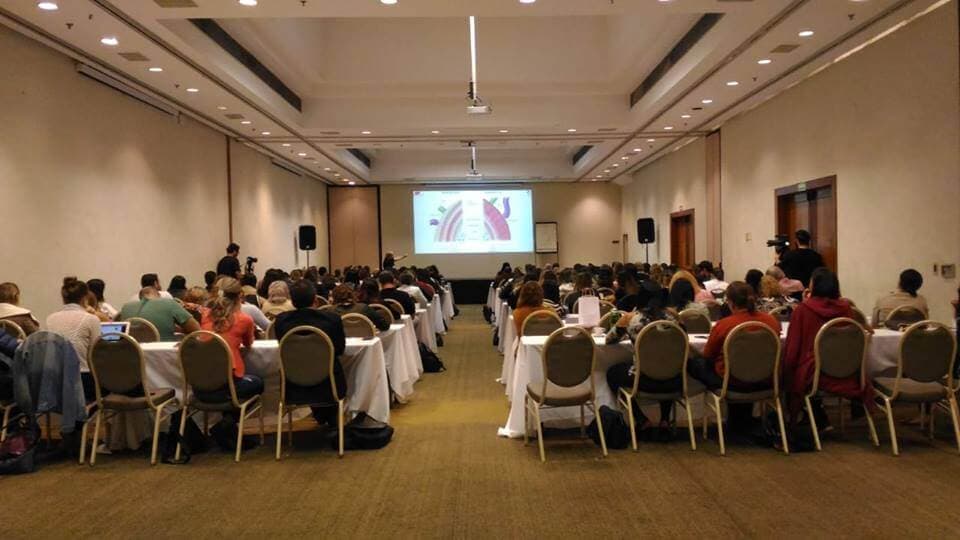 Plateia acompanhando o curso Modulação Intestinal, Setembro de 2018