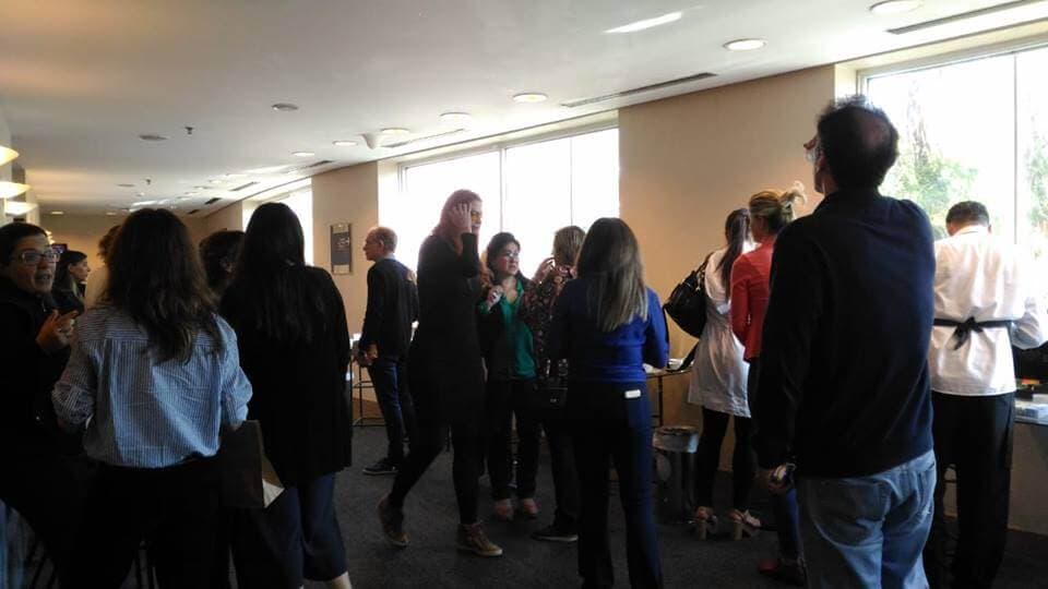 Momento do curso Modulação Intestinal, Setembro de 2018