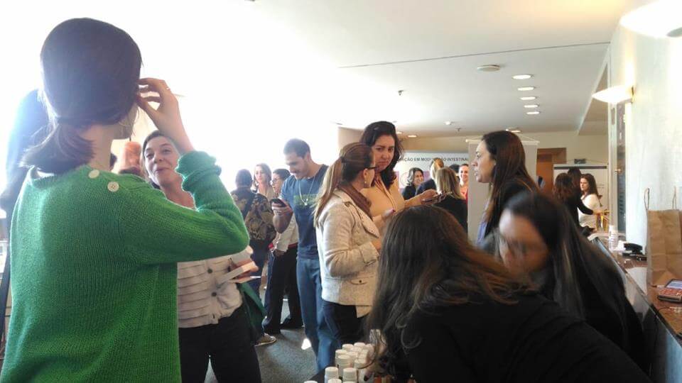 Plateia acompanhando o curso Modulação Intestinal, Setembro de 2018