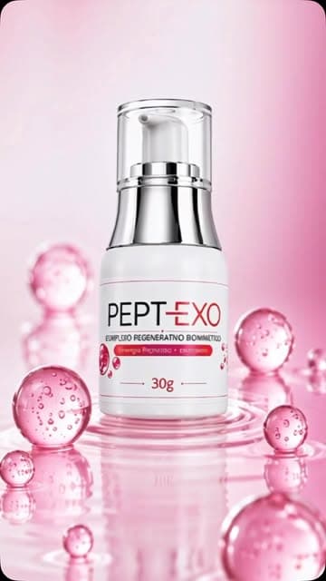 Pept Exo reúne peptídeos com exossomas nanoestruturados, uma tecnologia que estimula o rejuvenescimento celular e potencializa os mecanismos naturais de reparo da pele.