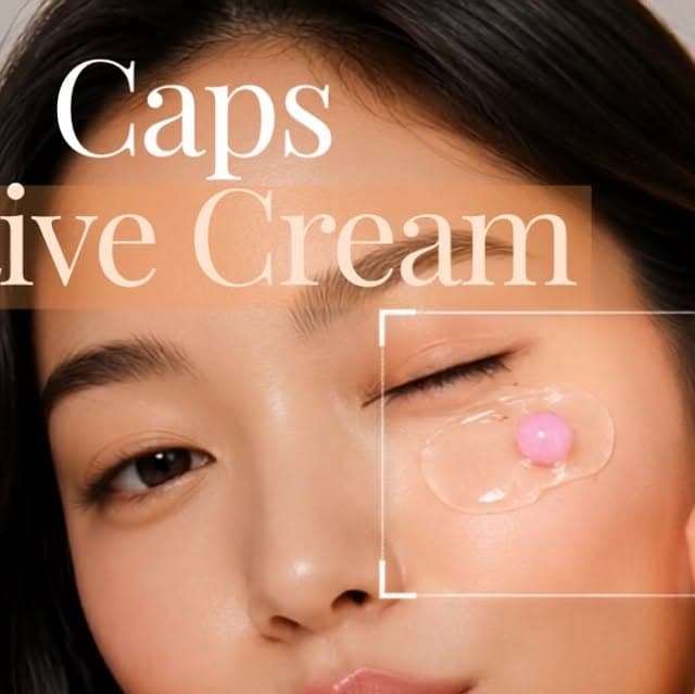 O segredo da pele radiante! Caps Active Cream: clareadora, regeneradora, com vitamina C, needle e efeito lifting.