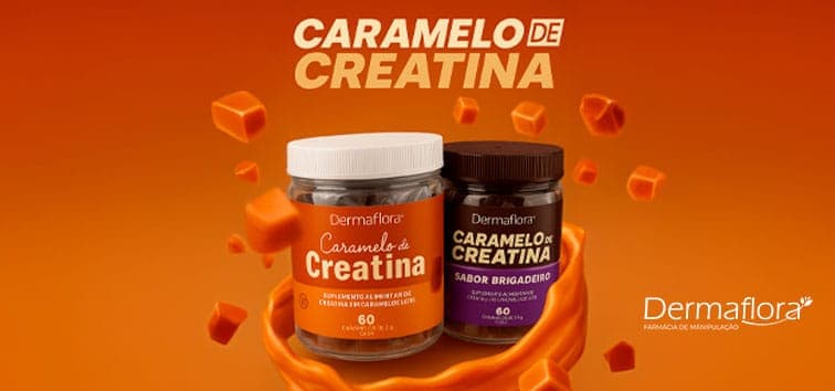 Caramelo de Creatina: energia, força e sabor em cada mordida